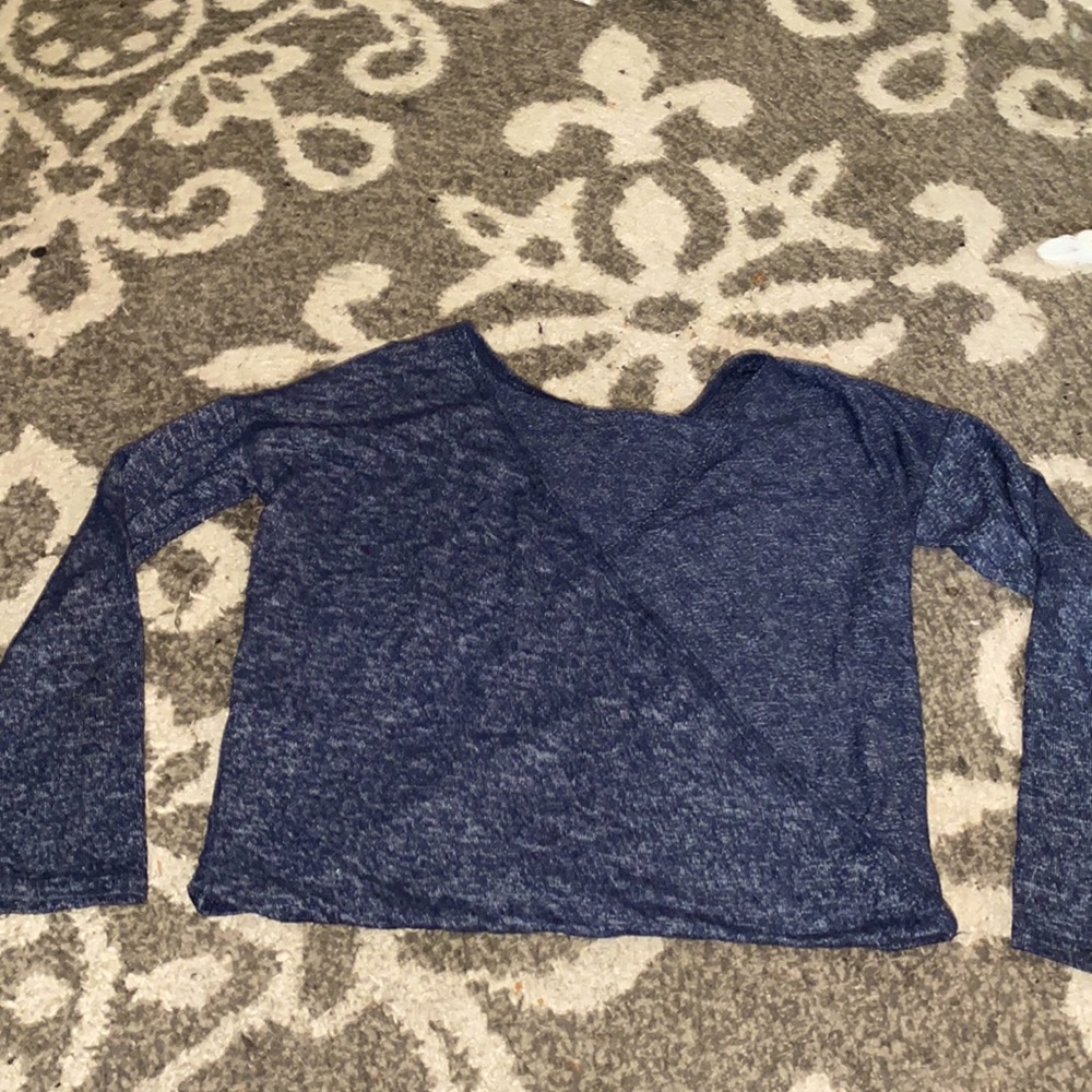 Blue Crop Top!!